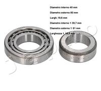 YY KIT MOZZO RUOTA POST. MITSUBISHI PAJERO II 2.5 TD 4W JAPKO 425040 OE MB092432