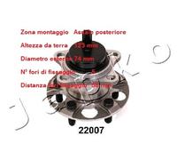 YY KIT MOZZO RUOTA POST. TOYOTA PRIUS 1.8/1.8HSD/1.8HSD JAPKO 422007 42450-47040