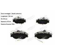 YY KIT PASTIGLIE FRENO ANT. FIAT LANCIA PEUGEOT SCANIA JAPKO 500064 - 77362237