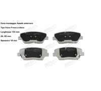 YY KIT PASTIGLIE FRENO ANT. PER HYUNDAI GENESIS PER KIA CARENS IV JAPKO 50K26