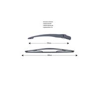 YY Kit posteriore Tergilunotto DACIA e RENAULT QUALITY PARTS 74052 OE 7701042368