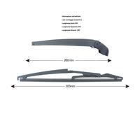 YY Kit posteriore Tergilunotto LANCIA Ypsilon II QUALITY PARTS 74135 OE 46826551
