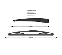 YY Kit posteriore Tergilunotto RENAULT Scenic III QUALITY PARTS 74356 287814328R