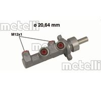 YY POMPA FRENO FIAT PANDA METELLI 05-0524 OE 77362518