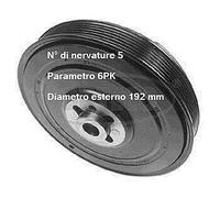 YY PULEGGIA ALBERO MOTORE AUDI VOLVO VW CORTECO 21652976 OE 074105251T 8627933