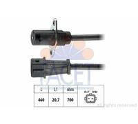 FACET 9.0005 Generatore di impulsi, Albero a gomiti