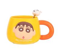 YY Shin-chan - Tazza in ceramica a forma di tazza per acqua e latte, tazza da tè e ufficio, tazza da caffè in ceramica