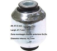 YY SUPPORTO BRACCIO OSCILLANTE ANT. ALFA ROMEO GIULIETTA BIRTH 2862 OE 51805862