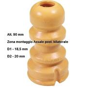 YY TAMPONE PARACOLPO AMMORTIZZATORE POST. OPEL KARL 1.0 BIRTH 54282 OE 42344955