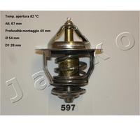 YY TERMOSTATO PER GASOLONE HYUNDAI GALLOPER H100 KIA MITSUBISHI JAPKO 38597