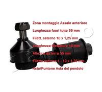 YY TESTA ASTA STABILIZZATORE ANT. SUZUKI VITATA - GRAND VITARA JAPKO 111N051