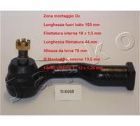 YY TESTA BARRA D'ACCOPPIAMENTO ANT DX KIA RETONA - SPORTAGE 111L66R 0K011-32-280