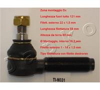 YY TESTA BARRA D'ACCOPPIAMENTO ANT. DX NISSAN ATLEON - ECO-T JAPKO 111N031R