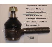 YY TESTA BARRA D'ACCOPPIAMENTO ANT. SX TATA (TELCO) 2000 TD 2.0 TD JAPKO 111003L