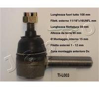 YY TESTA BARRA D'ACCOPPIAMENTO DX LAND ROVER RANGE ROVER JAPKO 111L003R RTC5869