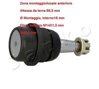 YY TESTINA GIUNTO DI SUPPORTO ANT. JEEP CHEROKEE - GRAND CHEROKEE JAPKO 111J001