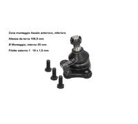 YY TESTINA SOSPENSIONE ANT. INFERIORE PER KIA PER MAZDA JAPKO 73314 OE S47P34550