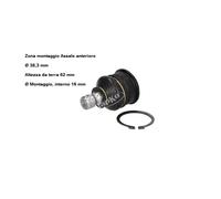 YY TESTINA SOSPENSIONE ANT. PER NISSAN MICRA - NOTE JAPKO 73106 OE 54501BC42A