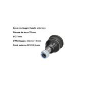 JAPKO 73M01 Testina braccio oscillante