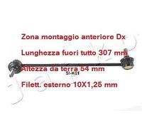 YY TIRANTE BARRA STABILIZZATRICE ANT. DX KIA CARENS II 2.0 CRDI JAPKO 106K01R