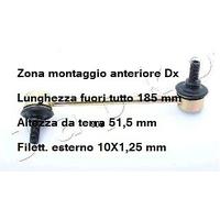 YY TIRANTE BARRA STABILIZZATRICE ANT DX PER ISUZU D-MAX 2.5/3.0 DITD 4X4 106908R