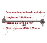 YY TIRANTE BARRA STABILIZZATRICE ANT MAZDA 6 MAZDA CX-5 JAPKO 106332 KD35-34-170