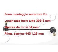 YY TIRANTE BARRA STABILIZZATRICE ANT. SX KIA CARENS II 2.0 CRDI JAPKO 106K01L