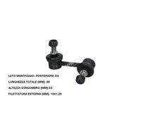 YY TIRANTE BARRA STABILIZZATRICE POST. DX HONDA CIVIC VII JAPKO 106416R