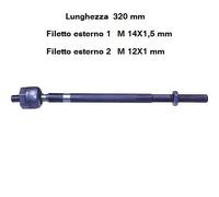 YY TIRANTE SCATOLA STERZO RENAULT TWINGO II BIRTH AX0176 OE 7701477878