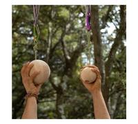 Y&Y Vertical - Accessori per il potenziamento muscolare - Climbing Balls 12 Cm in Legno - Beige