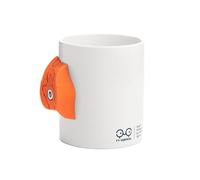 yy vertical Climbing Mugs - tazza Orange unisex