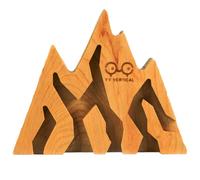 yy vertical Mountain Key Holder - portachiavi da parete Brown unisex