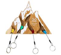 YY Vertical - Keyholder Aiguille Du Midi Edition - Supporto da parete wood