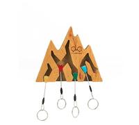 yy vertical Mountain Key Holder - portachiavi da parete Brown unisex
