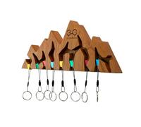 YY Vertical - Portachiavi in legno di ciliegio di montagna XL, edizione familiare