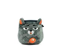 Yy Vertical Grey Cat Chalk Bag Grigio