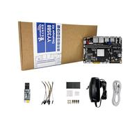 YY3588 AI Development Board RK3588 Chip 8 core ARM 6TOPs NPU, 32 GB LPDDR4 RAM 256 GB eMMC5.1, per controllo industriale Edge AI Smart Terminal AI Tasks (Power Kit,16 + 128 GB)