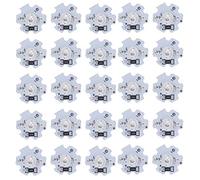 YYALYYON 25 pezzi 5V chip LED 200LM 1W perline lampada LED ad alta potenza per apparecchi di illuminazione fai da te (Luce verde)