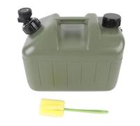 YYALYYON Contenitore per stoccaggio dell'acqua ad alta capacità per campeggio all'aperto, a prova di perdite, portatile, con rubinetto, brocca grande da un gallone per emergenza (10 litri)
