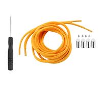 YYALYYON per Lacci Elastici Senza Allacciatura, Punte in Metallo Premium, Materiale Comodo e Resistente all'Usura, Molteplici Opzioni di Colore per Tutti i Tipi di Scarpe (Verde fluorescente)