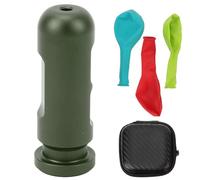 YYALYYON Strumento di equalizzazione della pressione 'orecchio per le immersioni, efficiente dispositivo di allenamento per equalizzare la pressione 'orecchio, lega di alluminio, (Verde scuro)