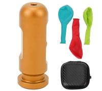 YYALYYON Strumento di equalizzazione della pressione 'orecchio per le immersioni, efficiente dispositivo di allenamento per equalizzare la pressione 'orecchio, lega di alluminio, (Oro)