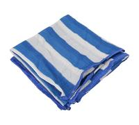YYALYYON Telo ombreggiante per terrazze, tettoie, serre, plastica, protezione UV, copertura resistente (strisce blu e bianche)