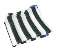 YYALYYON Telo ombreggiante per terrazze, tettoie, serre, plastica, protezione UV, copertura resistente (verde e bianco)