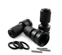 YYANGZ 3SET - Mandrino per trapano con attacco quadrato da 1/2 pollici a bussola esagonale femmina da 1/4", testa di conversione telescopica, per avvitatore ad aria ed elettrica
