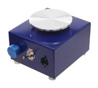 YyanLAK Mini macchina del disco ceramico, 24 W disco ceramico elettrico lavoro in ceramica formatura macchina è ampiamente usato nelle lezioni scolastiche, negozi di ceramica fai da te (blu)