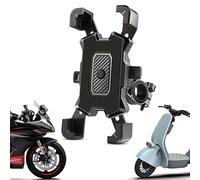 YYASWED Porta Cellulare Moto, per Piaggio Beverly S 300 und 400 Modell 2021,Supporto Cellulare,Supporto Telefono Moto a Clip,Staffa di Montaggio per Navigazione,B