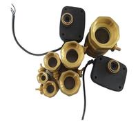 YYAZXSIQ AC220V 110V 24V DC24V 12V Attuatore elettrico motorizzato valvola a sfera in ottone 2 vie 3 fili 2 Valvola di controllo può sostituire elettrovalvola (DN40, DC24V)