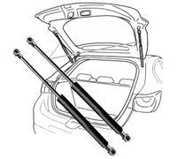 YYBCDSA 2 Pezzi Molle a Gas Bagagliaio Auto, per Seat Ibiza V Hatchback 2017-2021 Baule Supporto Sollevamento Portellone,Ammortizzatori Baule Posteriore Accessori