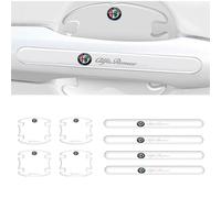 YYBCDSA 8 Pezzi Pellicola Protettiva Auto Pellicole Maniglia, per Alfa Romeo Stelvio 2017-2023 Pellicole Autoadesive per Maniglie AntiGraffio,Carbonio Fibra Adesivo